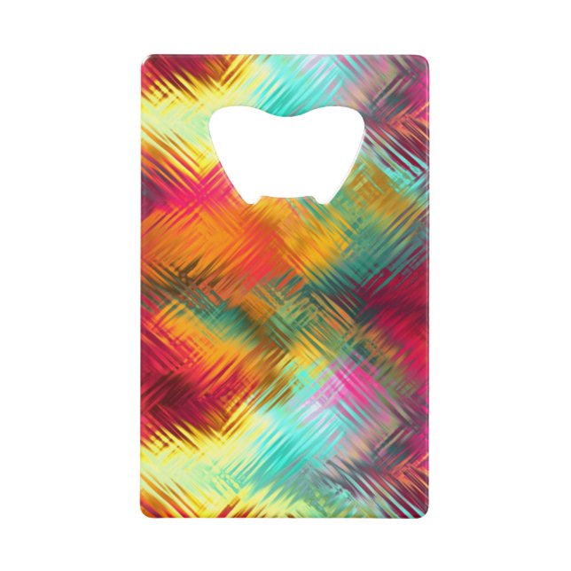 Rainbow Glass Abstract Pattern (Front)