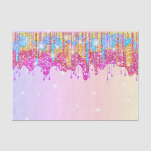 Rainbow glitter-bright colour sparkle for birthday tissue paper