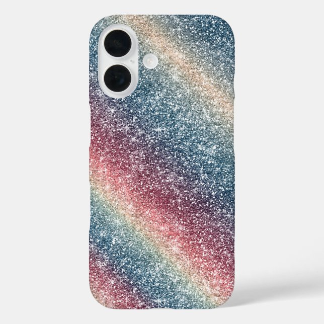Rainbow Glitter  Case-Mate iPhone Case (Back)