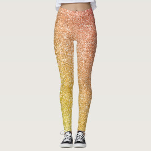 Rainbow Glitter Leggings