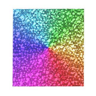 RAINBOW GLITTER NOTEPAD
