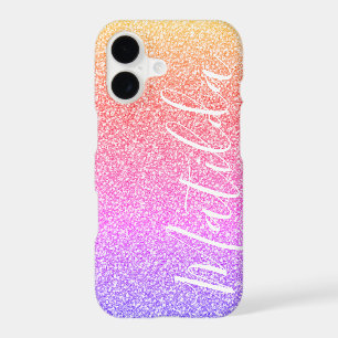Rainbow Glitter Personalised Name Script