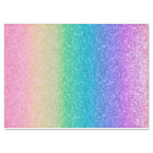 Rainbow Glitter Sparkle Pretty Birthday Party