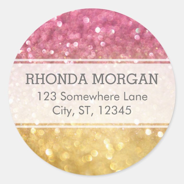 Rainbow Glitter Stickers (Front)