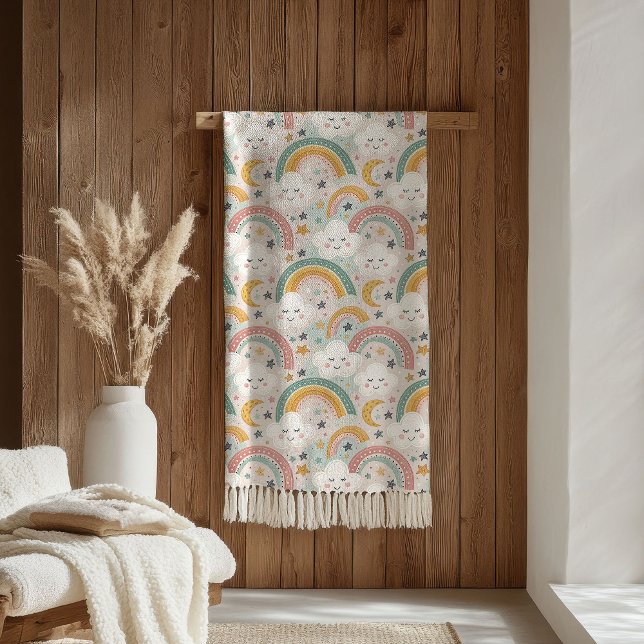 Rainbow Glow Blanket Sherpa Gift for Happy Kids (Rainbow Glow Blanket Sherpa Gift for Happy Kids)