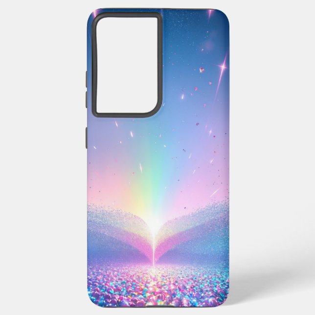 Rainbow Glow Fantasy Phone Case (Back)