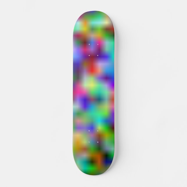 Rainbow Glow Skateboard (Front)