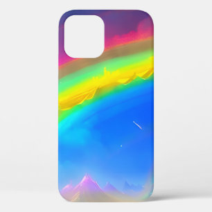 Rainbow Glow Sky iPhone 12 Case