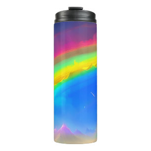 Rainbow Glow Sky Thermal Tumbler