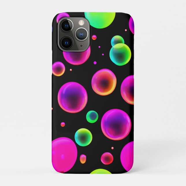 Rainbow Glowing Bubble Dream Case-Mate iPhone Case (Back)