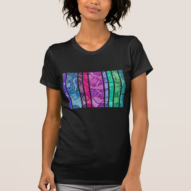 RAINBOW GOANNA Tshirt by Mundara (Front)