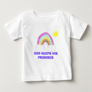 rainbow, GOD KEEPS HIS PROMISES Baby T-Shirt