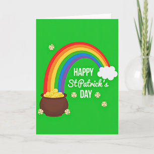 Rainbow Gold Pot Luck Card