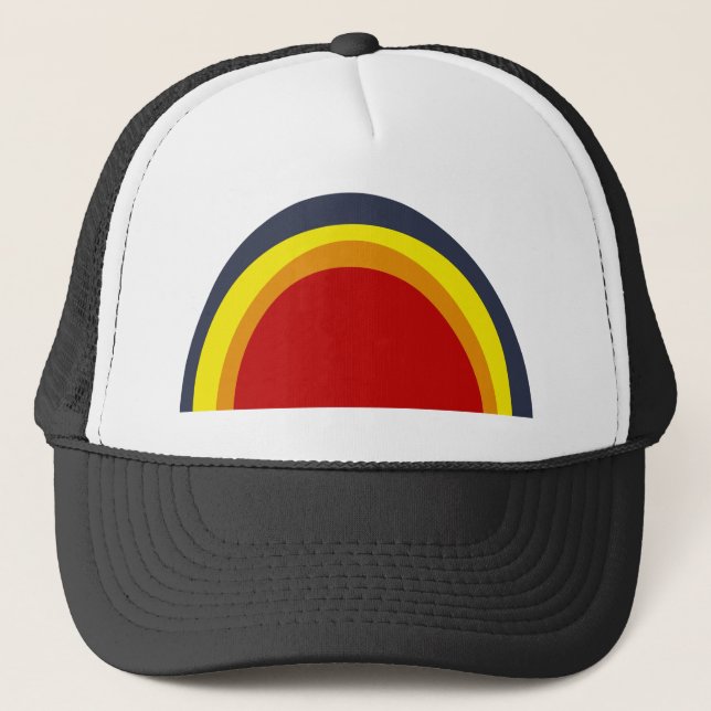 Rainbow Gorra Trucker Hat (Front)