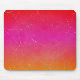 Rainbow Gradient Abstract Art Mouse Pad