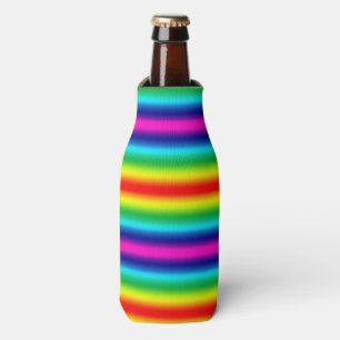 Rainbow gradient.  bottle cooler