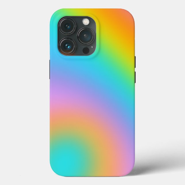 Rainbow Gradient Case-Mate iPhone Case (Back)