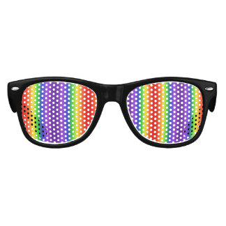Rainbow Gradient Colourful Fun Kids Sunglasses