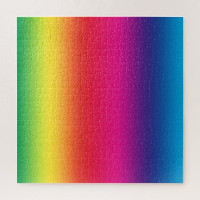 Rainbow Gradient Jigsaw Puzzle (Vertical)