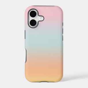 Rainbow Gradient Ombre Pink Blue Peach Custom