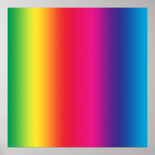 Rainbow Gradient Poster