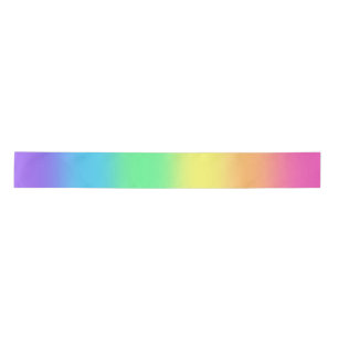 Rainbow Gradient Satin Ribbon