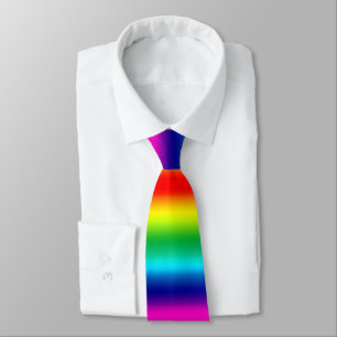 Rainbow gradient.  tie