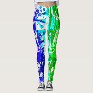 Rainbow Graffiti Leggings