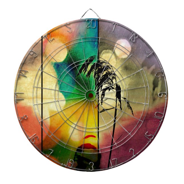 Rainbow Grass Drama Dartboard (Front)