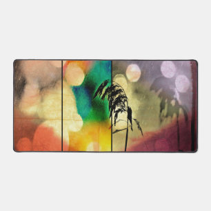 Rainbow Grass Drama Desk Mat