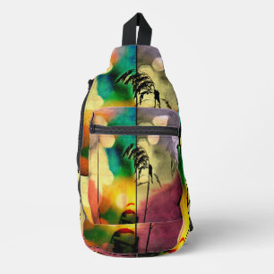 Rainbow Grass Drama Sling Bag