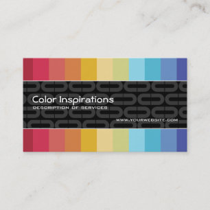Rainbow Grid Business Card