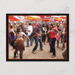 RainboW GrooViN POSTCARD