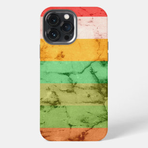 Rainbow Grunge Stripes Background Case-Mate iPhone 13 Pro Max Case