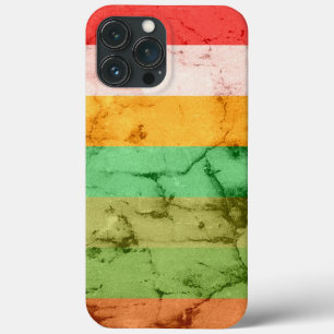 Rainbow Grunge Stripes Background Case-Mate iPhone 13 Pro Max Case
