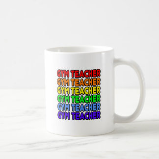 Rainbow Gym Teacher Coffee Mug