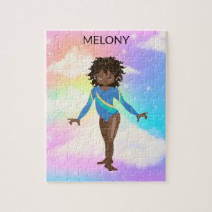 RAINBOW GYMNASTICS GYMNAST PUZZLE 