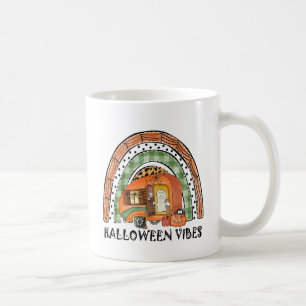 Rainbow Halloween Vibes Camper/ Trailer Coffee Mug