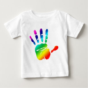 Rainbow hands baby T-Shirt