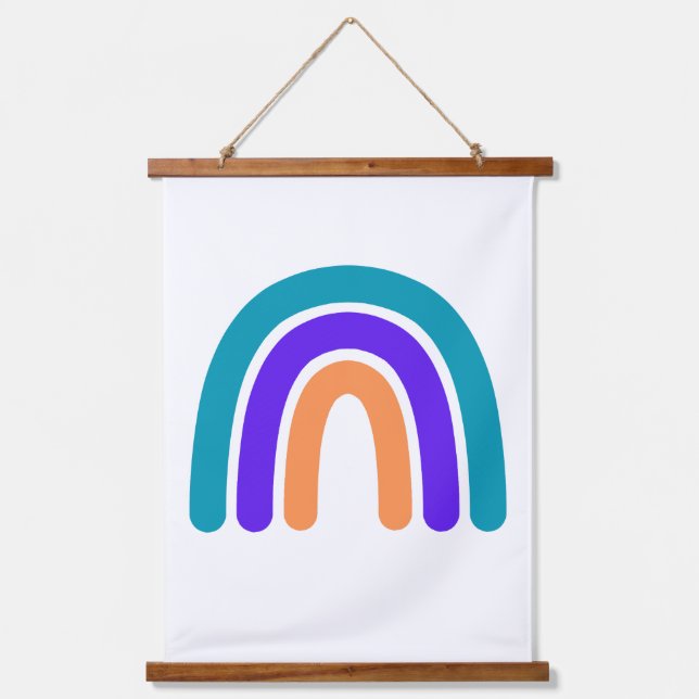 Rainbow Hanging Tapestry (Front)