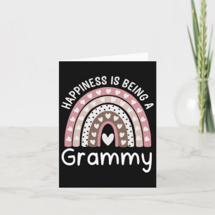 Rainbow Happiness Is Being A Grammy Card