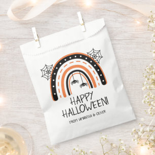 Rainbow Happy Halloween Favour Bag