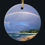 rainbow-hawaii.jpg ceramic tree decoration<br><div class="desc">Enjoy this beautiful,  near perfect beachside rainbow!</div>