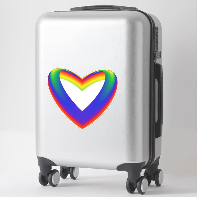 Rainbow Heart (Suitcase)