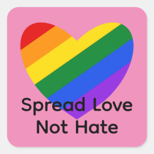 Rainbow Heart #1-2 Stickers