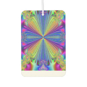 Rainbow Heart Air Freshener