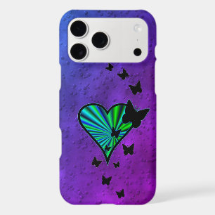 Rainbow Heart and Butterfly