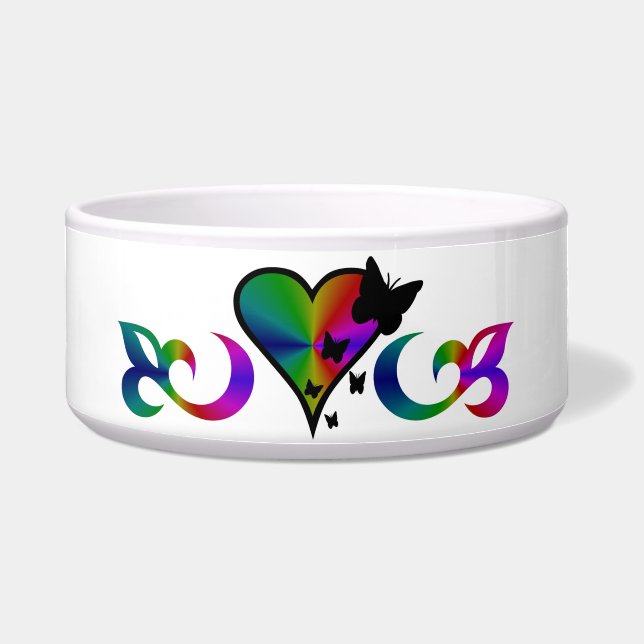 Rainbow Heart and Butterfly (Front)