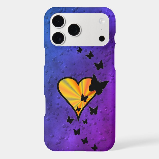Rainbow Heart and Butterfly (Back)