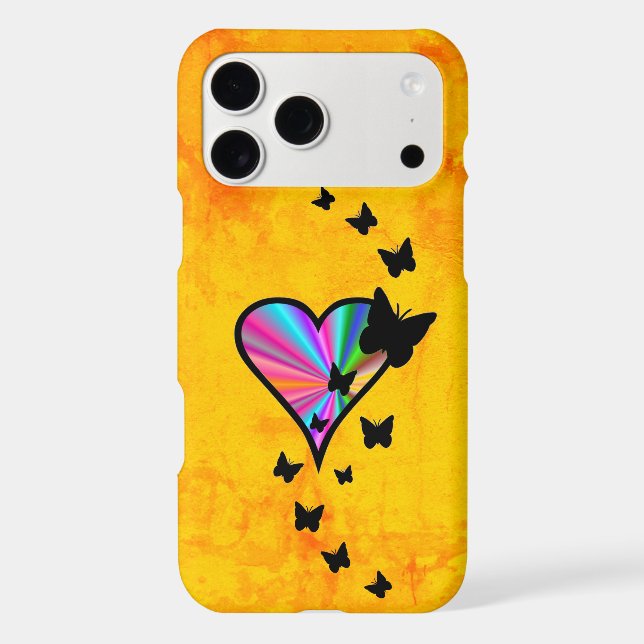 Rainbow Heart and Butterfly (Back)
